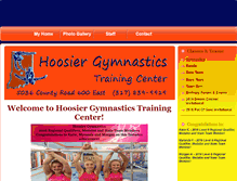 Tablet Screenshot of hoosiergym.com
